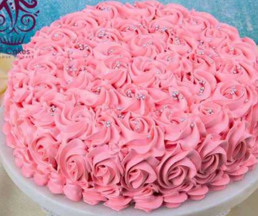 STRAWBERRY CAKE-FLORAL